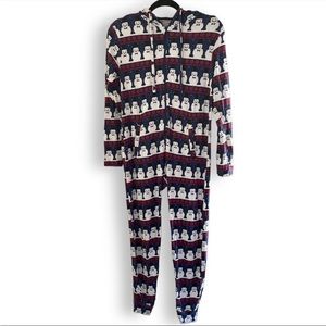 MeUndies Onsie Snowman Unisex adult xxs-xs